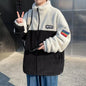 Youth Winter Clothes Lamb Wool Cotton-padded Clothes Velvet Padded Thickened Coat