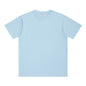 250g Japanese Cotton Round Collar T-shirt Loose