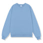380g Terry Cotton Round Neck Sweater Loose European And American Retro FOG Color Matching